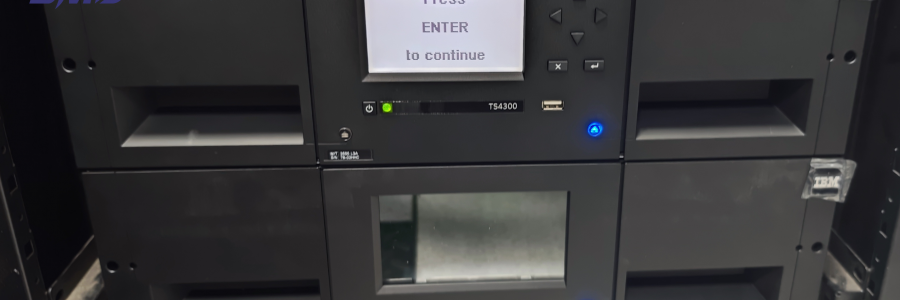 构建安全基石｜蓝美视讯成功交付半导体企业IBM TS4300磁带库备份系统